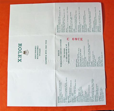 rolex watch papers|rolex authentication papers.